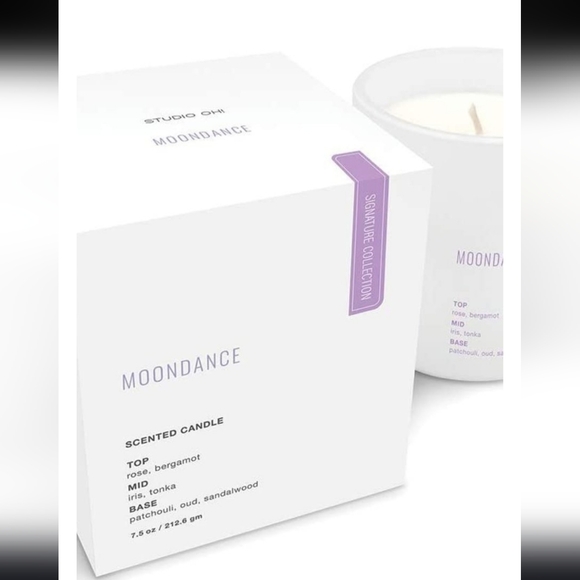 Moondance Studio Collection Candle 3 Layer Fragrance 7.5 Oz. Scent Of Freshness - Picture 4 of 8